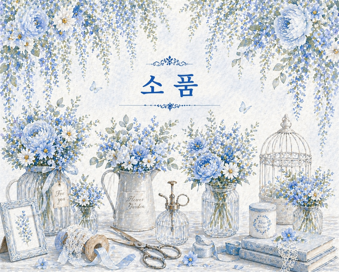 플라워 소품